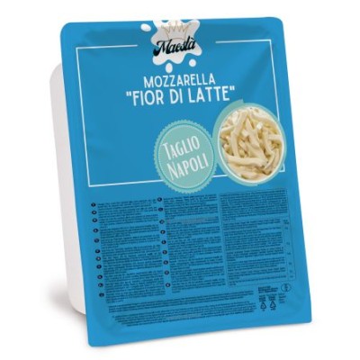 Sūris Mozzarella 45%  FIOR DI LATTE, Taglio Napoli, VALCOLATTE, 2,5 kg